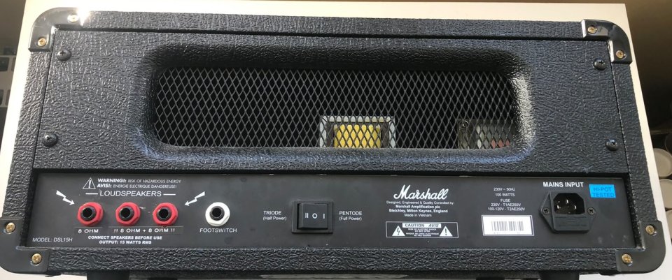 Marshall DSL15H (cabezal) de segunda mano · Foto 2 de 2 · Bizkaia · 270 €