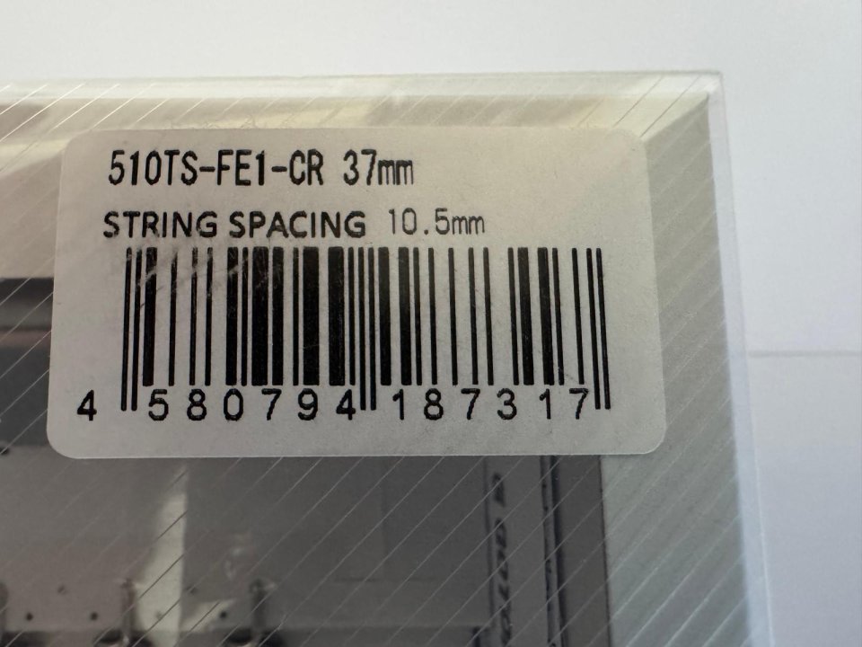 Tremolo Gotoh 510TS-FE1 - PRECINTADO DE FABRICA – Solo Venta, NO Cambios.