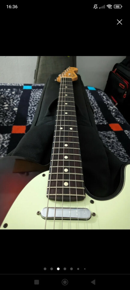 Vendo Fender Telecaster con mástil Stratocaster