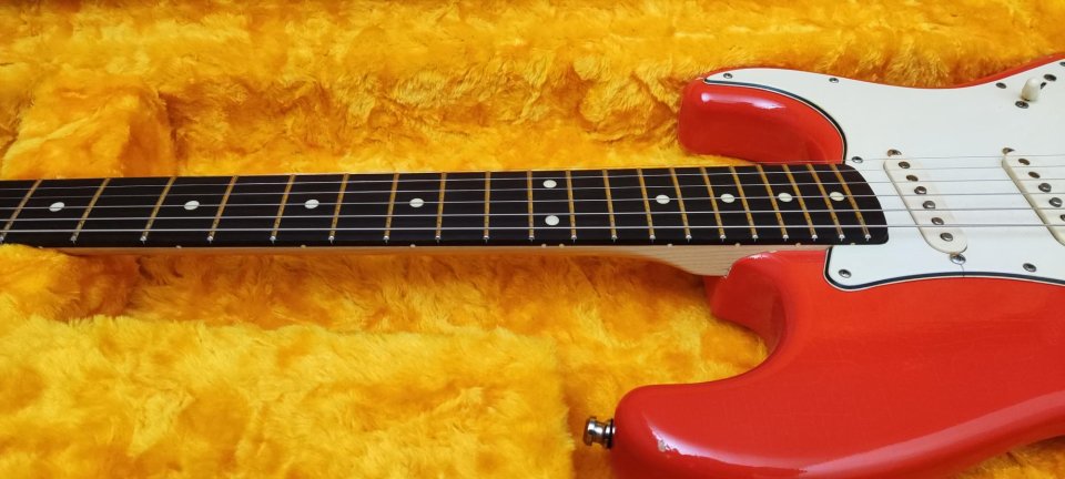 GVT 1962 Double cut Custom Fiesta Red ( 2023 )