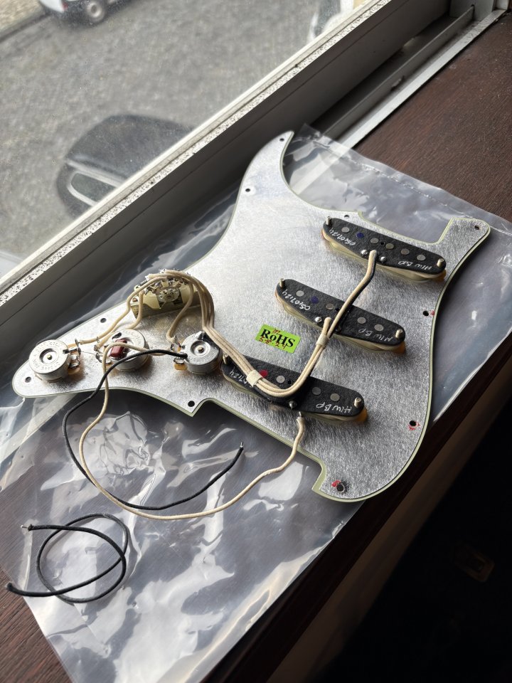 Fender Custom Shop Fat 50 HandWound Landau Pickguard Wired