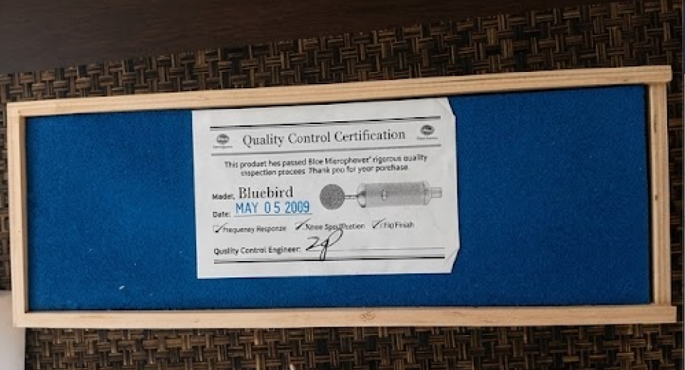 Micrófono Bluebird de segunda mano · Foto 3 de 3 · Madrid · 140 €