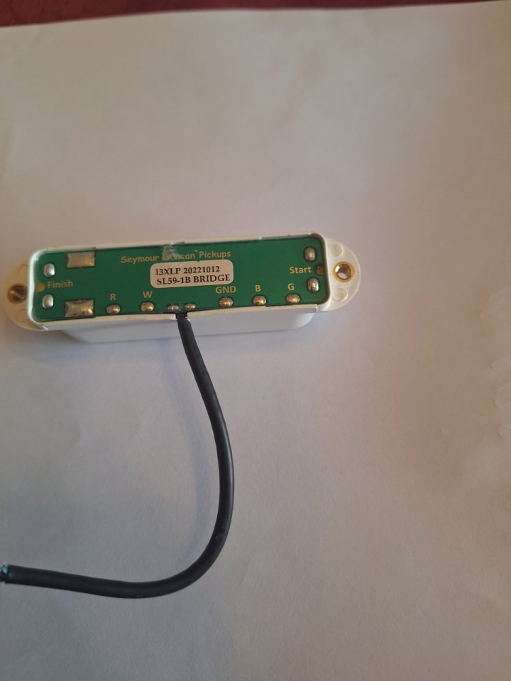 Pastillas Seymour Duncan Little 59 for Strat