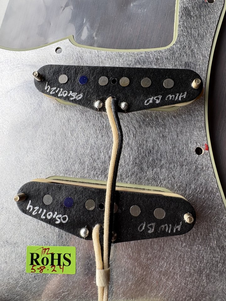 Fender Custom Shop Fat 50 HandWound Landau Pickguard Wired