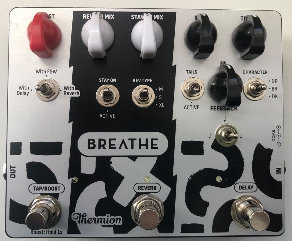 Thermion Breathe (Boost + Reverb + Delay) de segunda mano · Bizkaia · 150 €