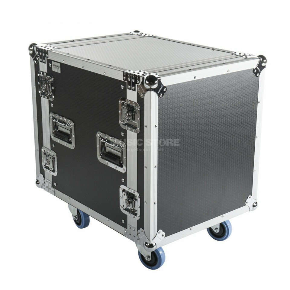 FLIGHTCASE de 6,8,10 y 12 en plástico reforzado y contrachapado con ruedas.