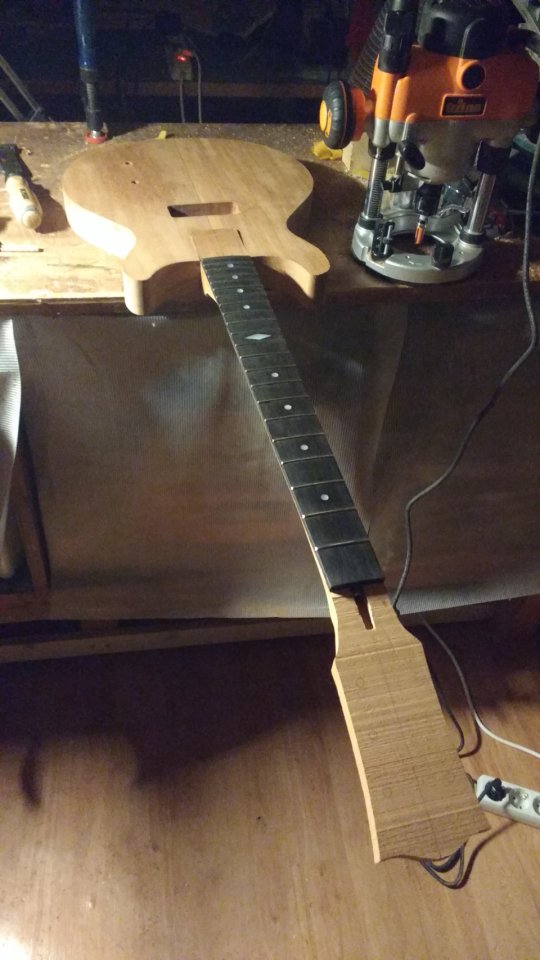 Les Paul junior de luthier fGuitars