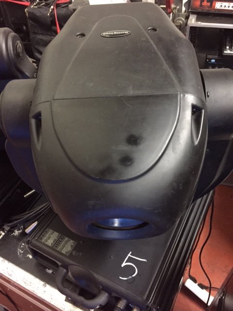 6 Cabezas moviles spot 700W