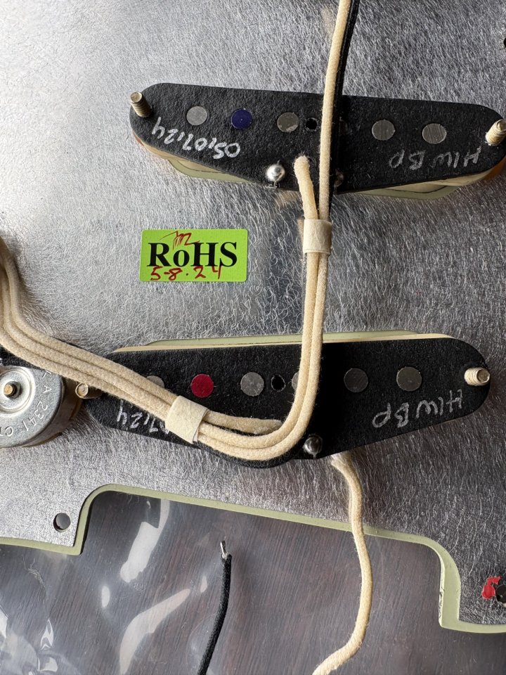 Fender Custom Shop Fat 50 HandWound Landau Pickguard Wired