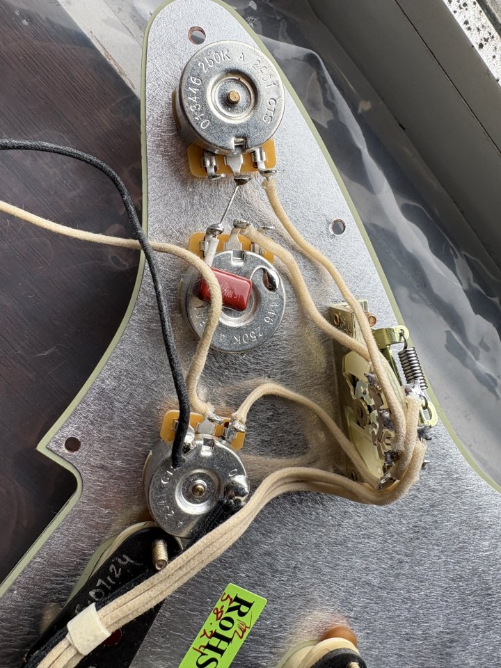 Fender Custom Shop Fat 50 HandWound Landau Pickguard Wired