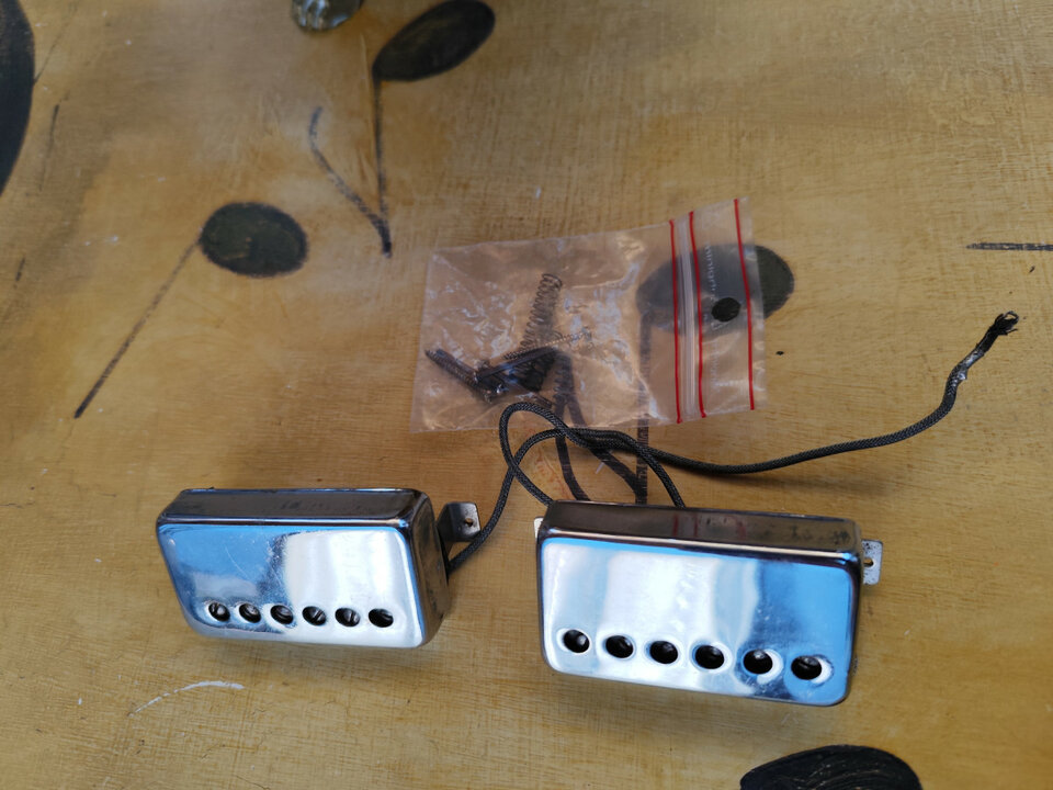 Pastillas Gibson Les Paul de 1969