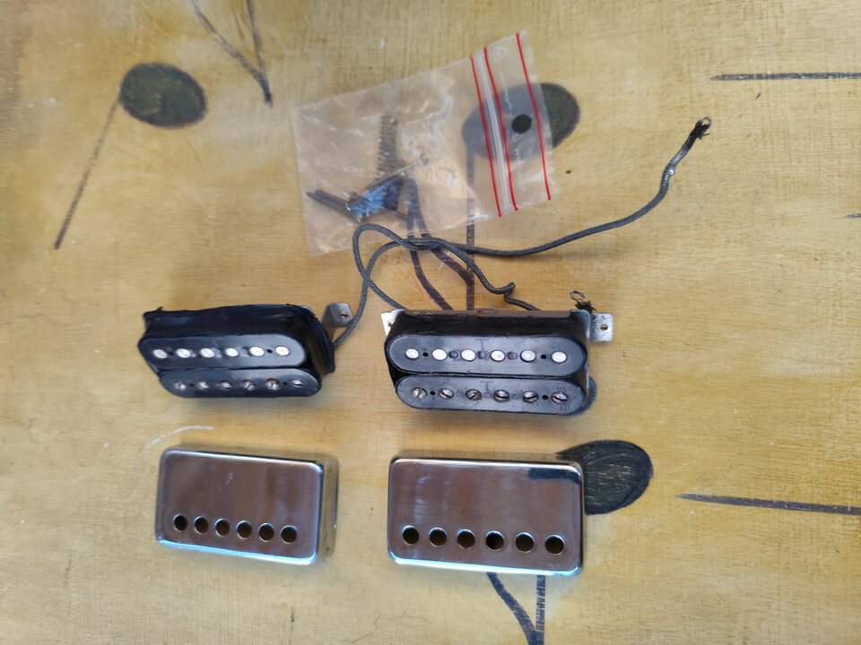 Pastillas Gibson Les Paul de 1969