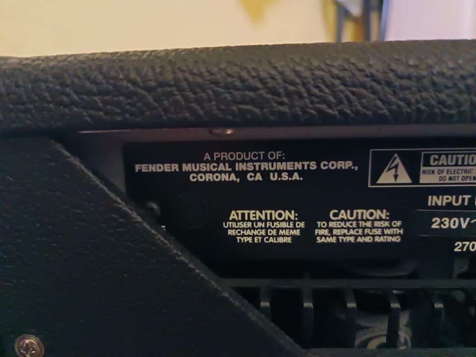 Fender Vibrolux Custom made in USA