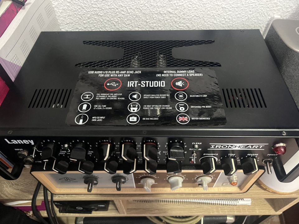 Cabezal Laney irt studio 15 impecable