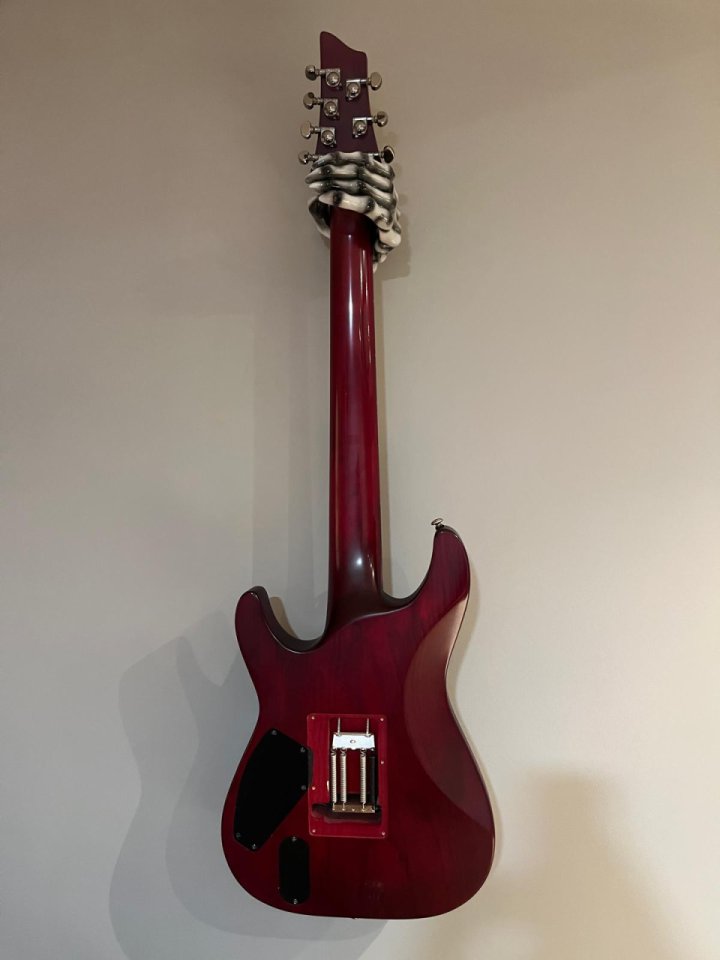 Schecter Jeff Loomis FR7 Vampire Satin Guitarra de segunda mano · Foto 3 de 9 · Navarra · 750 €
