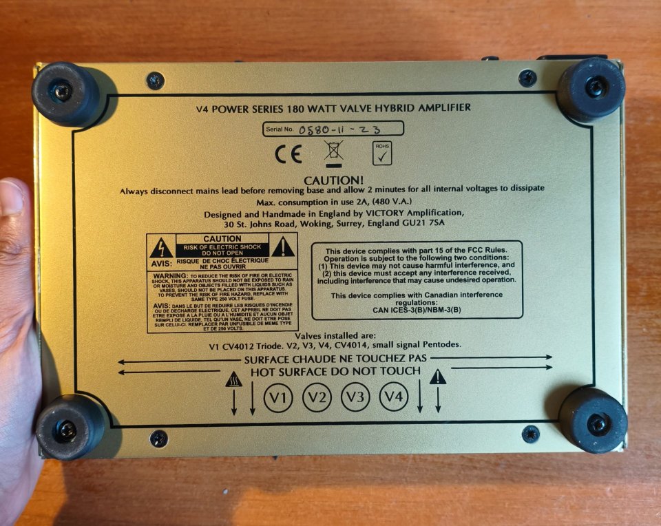 Victory Sheriff V4 Power amp y Preamp de segunda mano · Foto 3 de 5 · Madrid · 500 €