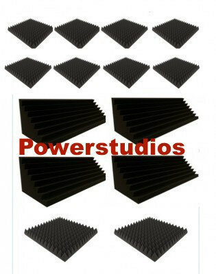 Kit  promoción 10 paneles acústicos 7cm+4 trampas 100x30x30 nuevos en stock `envío incluido`