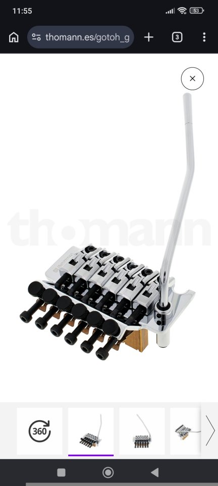 Compro puente floyd rose gotoh 1996t de segunda mano · Foto 1 de 2 · Madrid