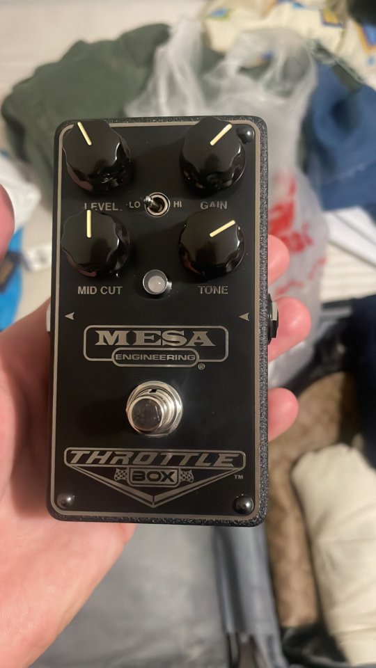 Pedal Mesa Boogie Throller box