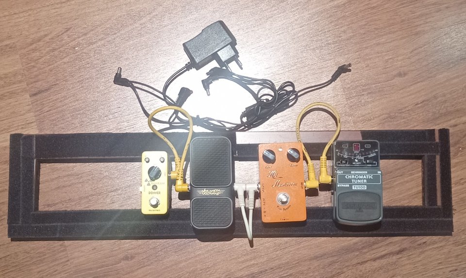 Pedalera guitarra eléctrica