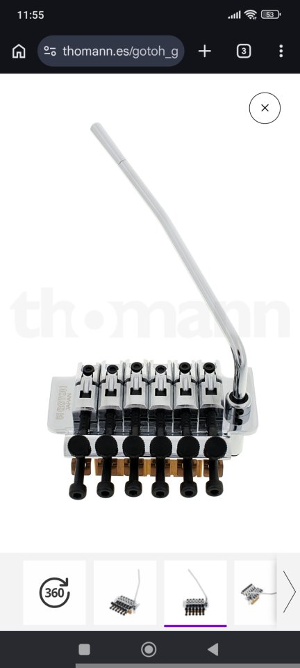 Compro puente floyd rose gotoh 1996t de segunda mano · Foto 2 de 2 · Madrid