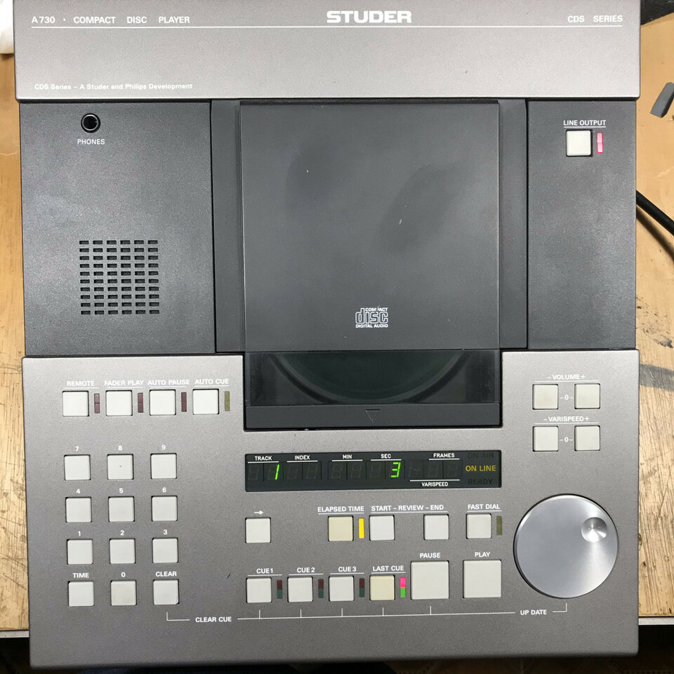 Studer A730 CD player