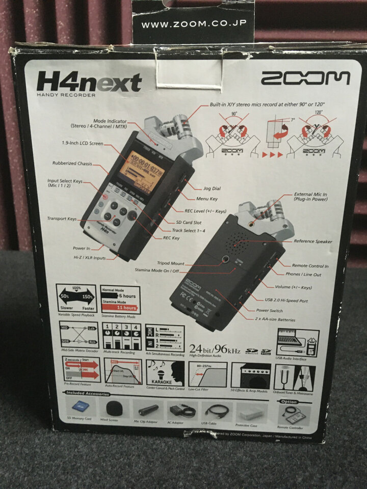 Grabadora Digital ZOOM H4n.