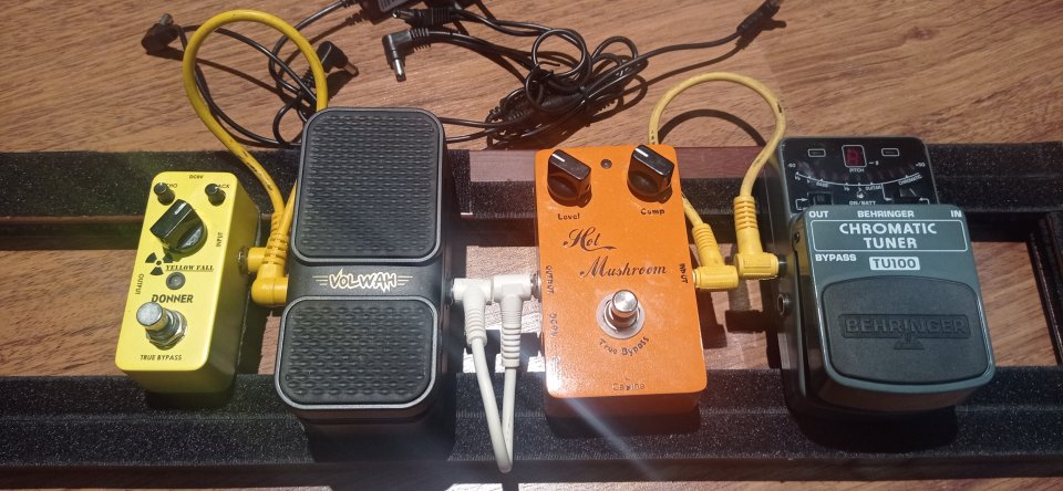 Pedalera guitarra eléctrica