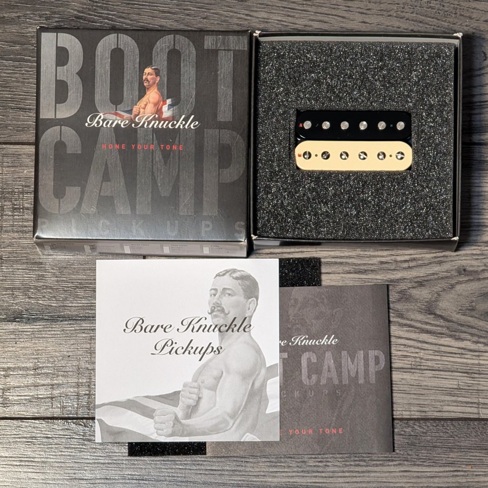 Bare Knuckle BC True Grit HB BR 53 ZEB Pastilla Humbucker de segunda mano · Foto 1 de 2 · SC Tenerife · 82 €