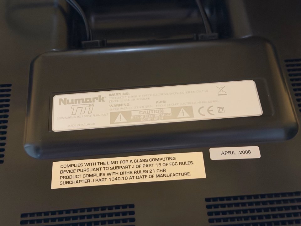 Tocadiscos Numark TT USB de segunda mano · Foto 6 de 6 · A Coruña · 100 €