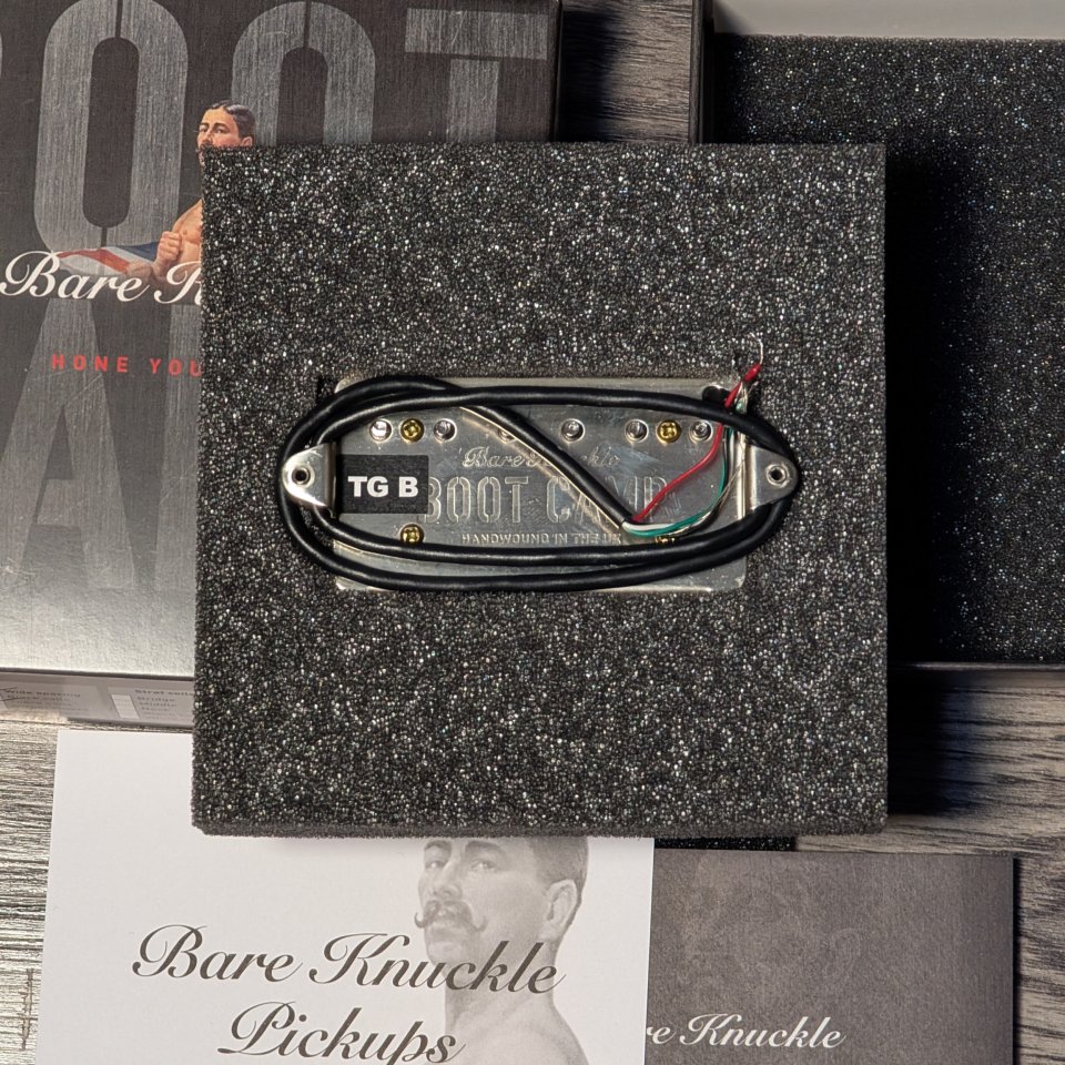 Bare Knuckle BC True Grit HB BR 53 ZEB Pastilla Humbucker de segunda mano · Foto 2 de 2 · SC Tenerife · 82 €