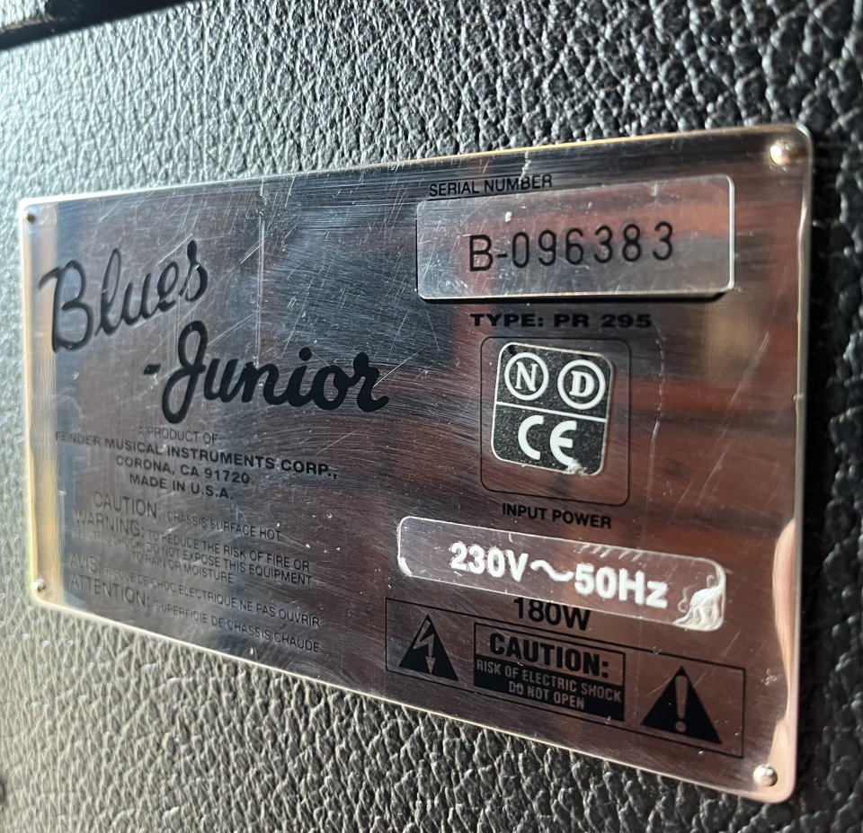 Fender Blues Junior USA