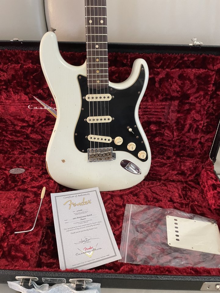 Fender Stratocaster Custom Shop  Ancho Poblano