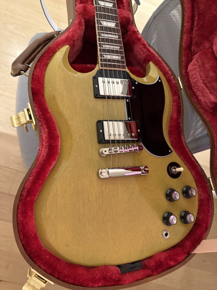 Gibson SG 1961 TV Yellow. Reedición 2024.
