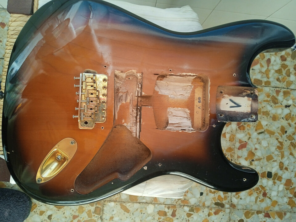 cuerpo strato tokai 83