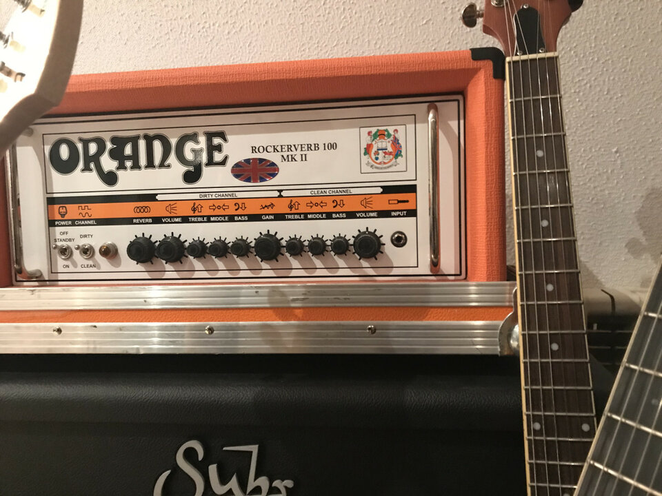 Orange Rockerverb 100 MKII.