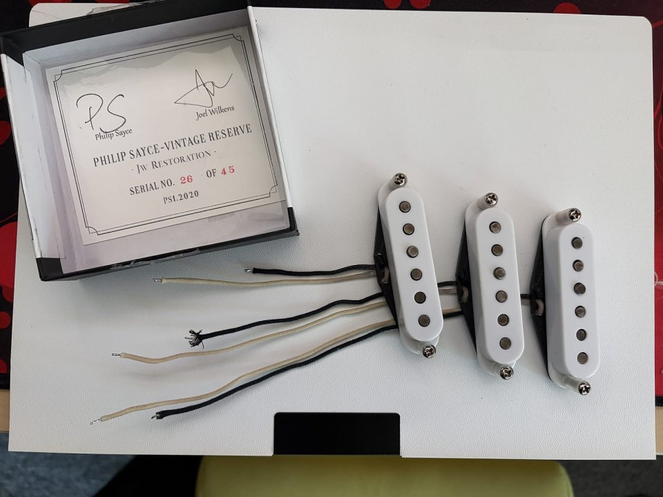 JW Restoration PS-1 Philip Sayce Edicion Limitada (Stratocaster)