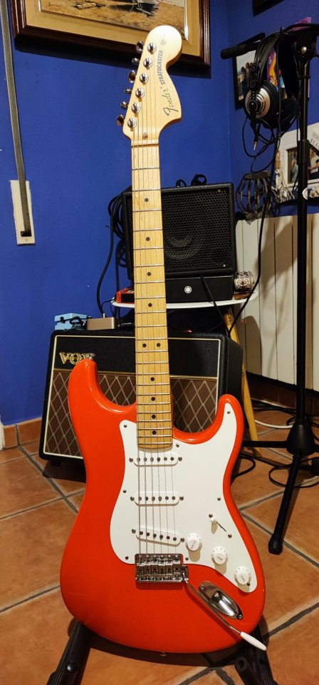 Fender Hot Rod Red Fiesta