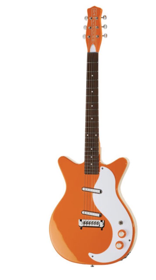 Danelectro 59M NOS+ Orange Metalflake