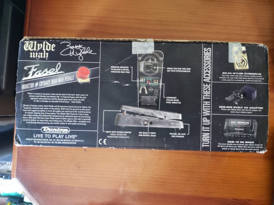 Dunlop Cry Baby ZW45 Zakk Wylde Signature Wah de segunda mano · Foto 10 de 10 · Sevilla · 105 €