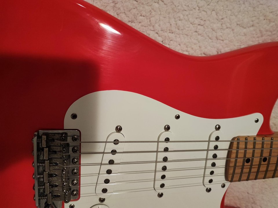 Fender Hot Rod Red Fiesta