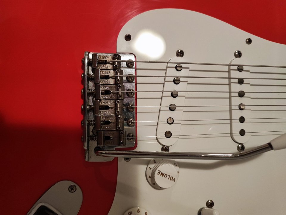 Fender Hot Rod Red Fiesta