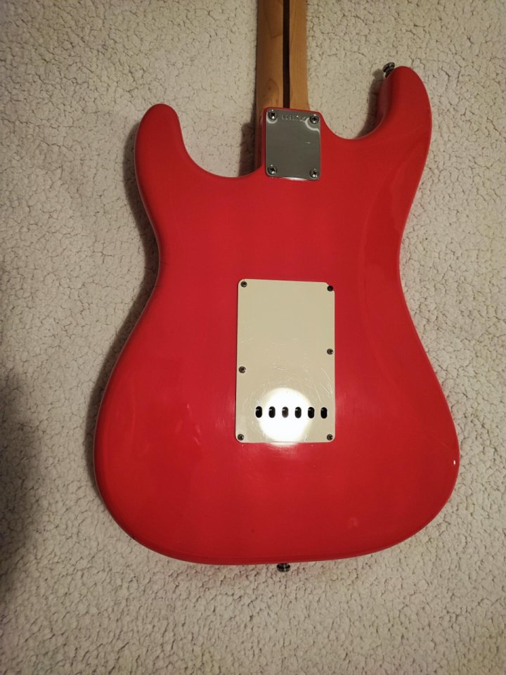Fender Hot Rod Red Fiesta