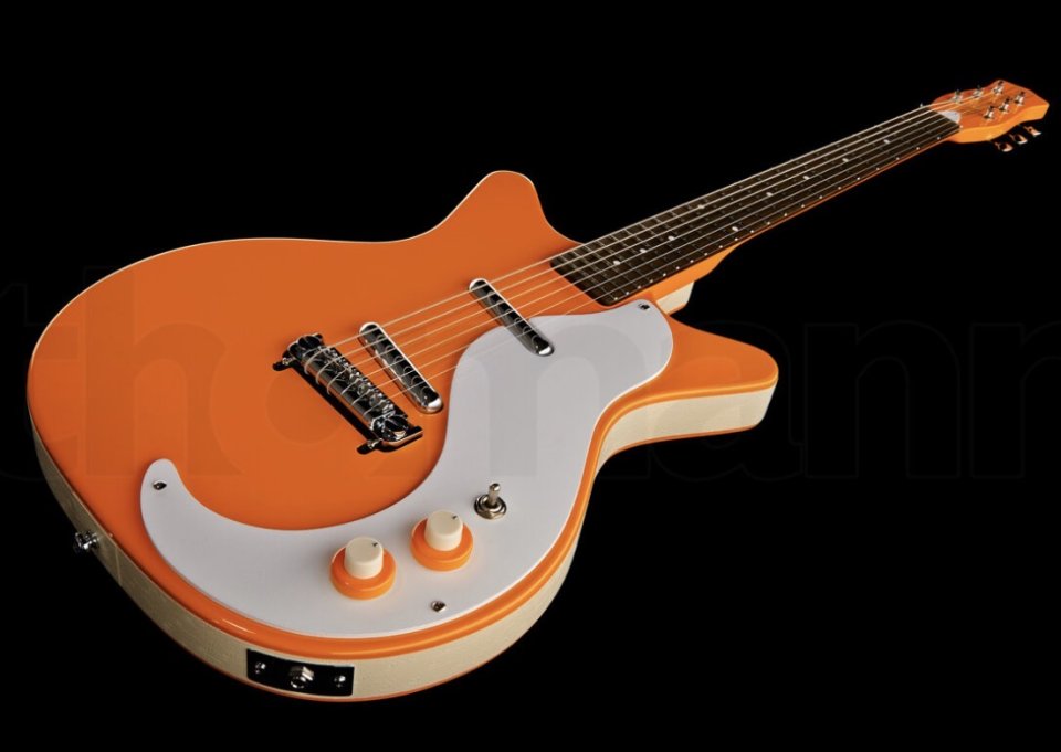 Danelectro 59M NOS+ Orange Metalflake