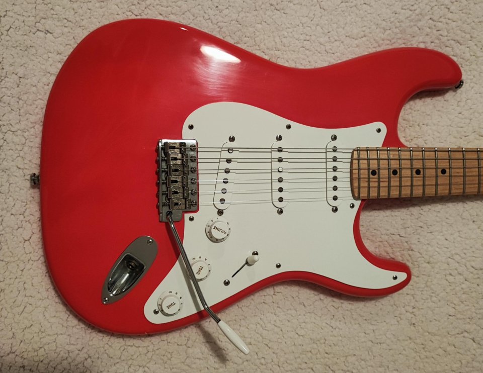 Fender Hot Rod Red Fiesta