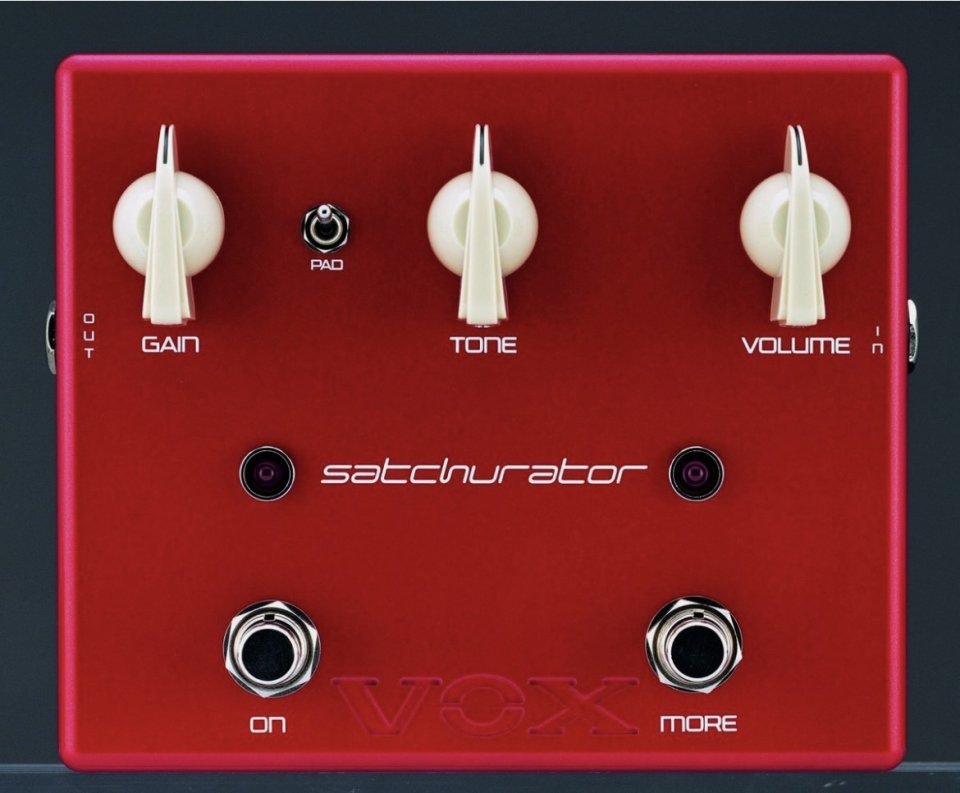 Vox Satchurator Joe Satriani Signature Distortion Pedal