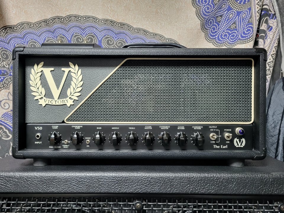 Victory V50 The Earl 50/15w Handwired Guitar Head