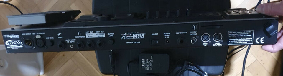 Pedalera DigiTech GNX3 Guitar Workstation