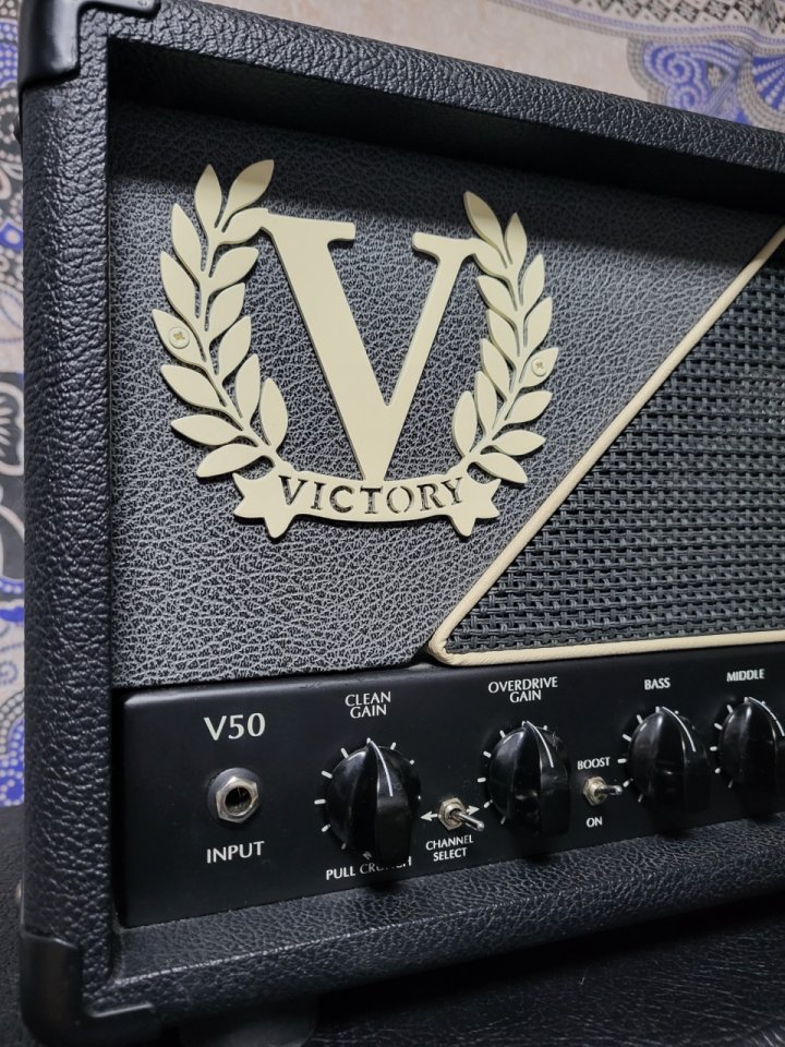 Victory V50 The Earl 50/15w Handwired Guitar Head