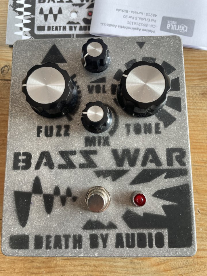 Death by Audio Bass Fuzz War